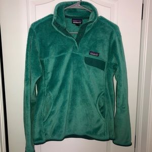 Patagonia | Teal 1/4 Snap Fleece